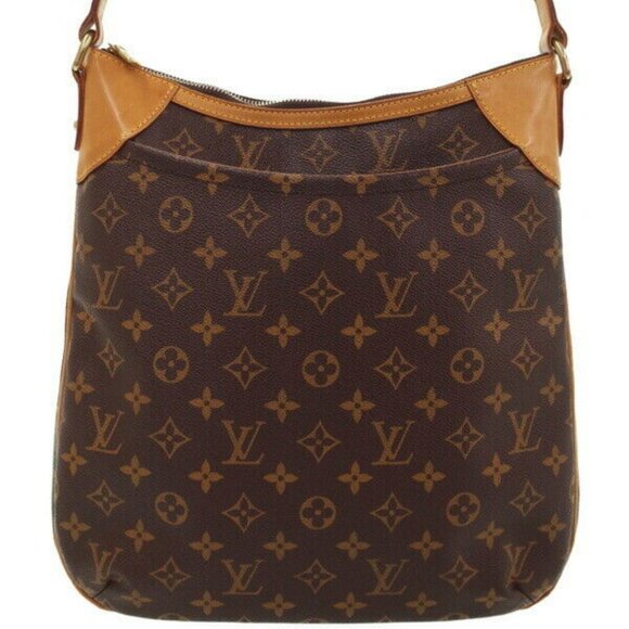 Auth Louis Vuitton Odeon MM monogram